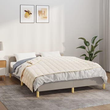 vidaXL Verzwaringsdeken 137x200 cm 6 kg stof, Verzenden, Nieuw
