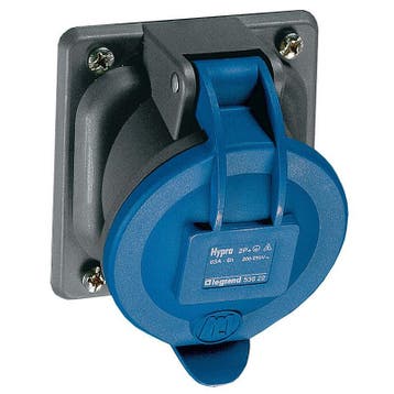 Inbouw Hypra Contactdoos 400V 63A 3P IP44 CEE Stekker -, Verzenden, Nieuw, Overige typen