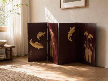 Kamerscherm - Hout - Japan