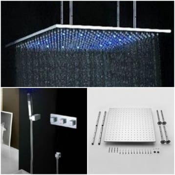 LED douche set 500 MM, Verzenden, Nieuw