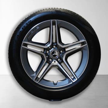 Mercedes S Klasse W223 AMG 19 inch originele velgen A2234011, Ophalen of Verzenden, Gebruikt