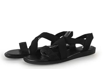 Graceland Sandalen in maat 44 Zwart, Kleding | Dames, Schoenen, Verzenden, Zwart, Sandalen of Muiltjes, Zo goed als nieuw