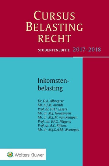 Studenteneditie Cursus Belastingrecht Inkomstenbelasting, Verzenden, Zo goed als nieuw, D.A. Albregtse