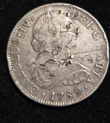 Spanje. Carlos IV. 8 Reales 1789 Mexico FM - Oriental