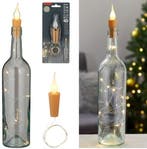 Flessenkurk Kunststof Kaars micro-LED flesstop lampjes, Ophalen of Verzenden, Nieuw