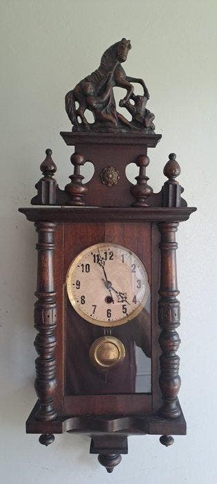 Regulateur wandklok - Mahoniehout - 1920-1930