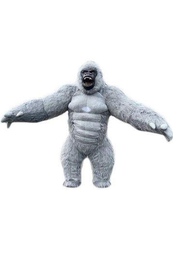 KIMU® Mega Opblaasbare Mascotte Gorilla Grijs 2.6 Meter King, Ophalen of Verzenden, Nieuw, Carnaval, Kleding