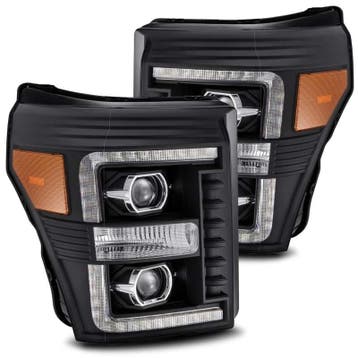 AlphaRex 11-16 Ford F-350 SD LUXX LED Proj Headlights Plank, Ophalen of Verzenden, Nieuw