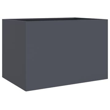 Verhoogde kweekbak staal 62x47x46cm - 42% voordeel, Balkon, Ophalen of Verzenden, Zo goed als nieuw, Metaal