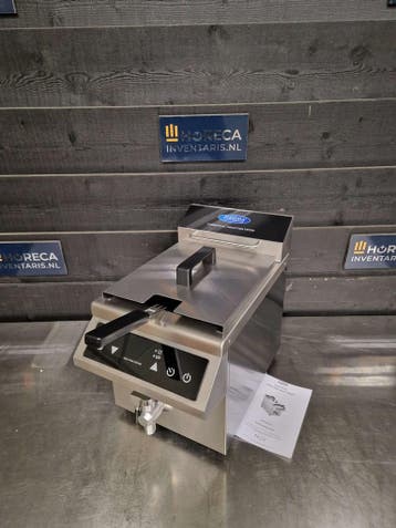 Friteuse | Maxima | inductie | met tapkraan | 8 L | 230V |, Nieuw in verpakking, Fornuis, Frituur en Grillen