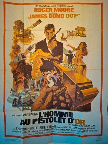 établissements st Martin - James Bond 007 The Man with the, Nieuw