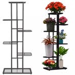 Ruhhy bloemenstandaard 6 niveaus metaal zwart 106 cm - st..., Doe-het-zelf en Verbouw, Hout en Planken, Ophalen of Verzenden, Nieuw
