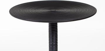2dekans | Bold Monkey Hypnotising zwarte bijzettafel -, Ophalen of Verzenden, Nieuw