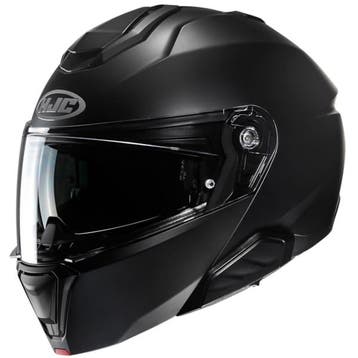 HJC i91 - Mat Zwart, Nieuw met kaartje, Systeemhelm, Verzenden, XL