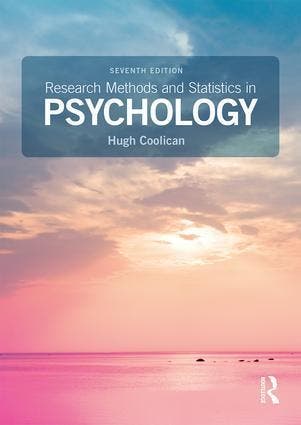 Research Methods and Statistics in Psychology 9781138708969, Zo goed als nieuw