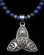 Lapis lazuli - Beschermende halsketting - Zegel van de