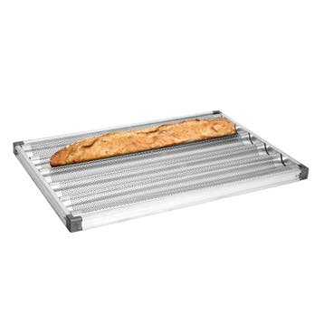 GGM Gastro | Baguette bakplaat - Aluminium - EN 600x400 - |, Zakelijke goederen, Horeca | Keukenapparatuur, Verzenden, Nieuw in verpakking