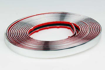 Bumperstrip chrome SAAB universeel, Ophalen of Verzenden, Nieuw