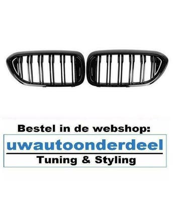 Bmw 5 Serie G30 G31 Grill Nieren Glans Zwart M5 Look, Auto-onderdelen, Verzenden, Nieuw, BMW