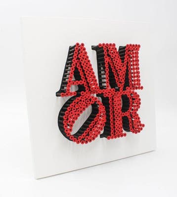 Alessandro Padovan (1983) - AMOR INDIANA (Screw Art)