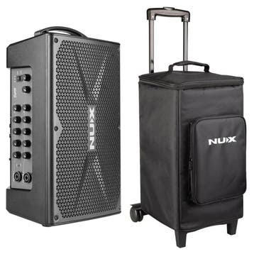 NUX NBA-200FR Accu Speaker met Trolleytas, Audio, Tv en Foto, Luidsprekers, Ophalen of Verzenden, Nieuw