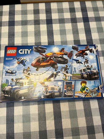 Lego Set - 60209 - World City - Sky Police Diamond Heist, Nieuw