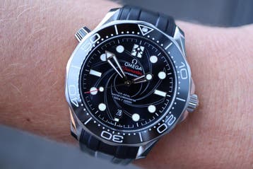 Horloge Omega Seamaster 300M James Bond 06/2020, Staal, Staal, Polshorloge, Ophalen of Verzenden