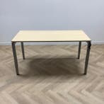 slingerbureau, 160x80 cm, ahorn - grijs - Gratis Bezorging, Ophalen of Verzenden, Gebruikt