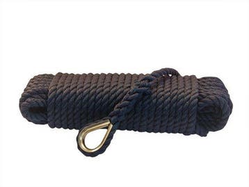 Talamex Ankerlijn diameter 10 mm lengte 20 meter met, Ophalen of Verzenden, Nieuw