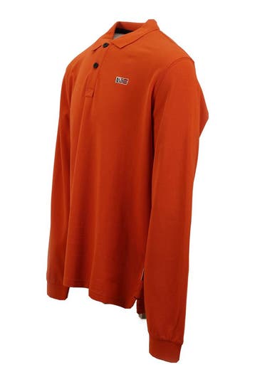Napapijri Polo in maat XL Oranje, Kleding | Heren, Truien en Vesten, Verzenden, Zo goed als nieuw, Overige kleuren, Napapijri