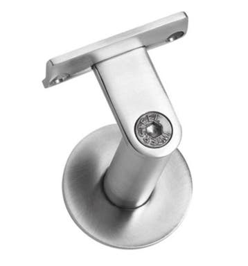 Intersteel Leuninghouder zwaar met hol zadel rvs, Verzenden, Nieuw