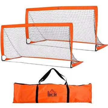 Set van 2 Voetbaldoelen 183 cm – Pop-up Goals met Net, Verzenden, Nieuw