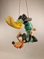 Disney - Peter Mook - sculptuur, Goofy trapeze hanger - 45, Verzamelen, Disney, Nieuw