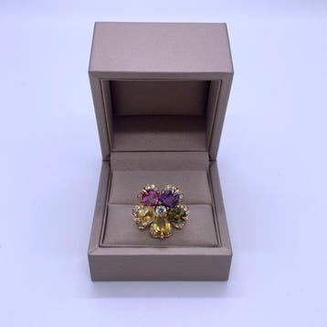 Ring - 18 karaat Geel goud, Sieraden, Tassen en Uiterlijk, Ringen, Nieuw