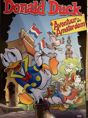 Donald Duck extra Avontuur in Amsterdam - Disney, Verzenden, Gelezen, Disney