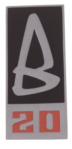 Volvo Embleem B20 grille Amazon+P1800+140 repro Volvo onderd, Verzenden