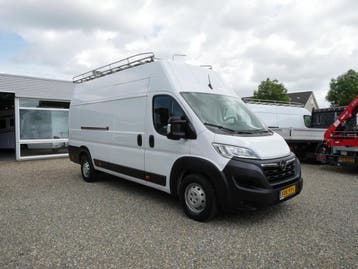Opel Movano L4H3 | Financial Lease voor 324 p/mnd, Stof, Gebruikt, Euro 6, Wit