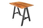 Massief houten bartafel MAMMUT 120cm natuurlijke acaciaboom, Ophalen of Verzenden, Nieuw