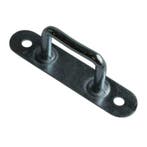 Zeilogen - 17mm - onderplaat smal - Zwart, Ophalen of Verzenden, Nieuw