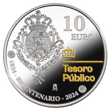 Spanje 10 Euro Tesoro Público 2024, Verzenden