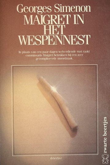 MAIGRET IN HET WESPENNEST - Simenon, Verzenden, Gelezen