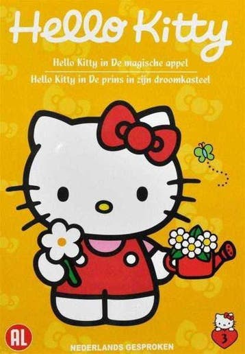 Hello Kitty 3 (dvd tweedehands film), Ophalen of Verzenden, Zo goed als nieuw