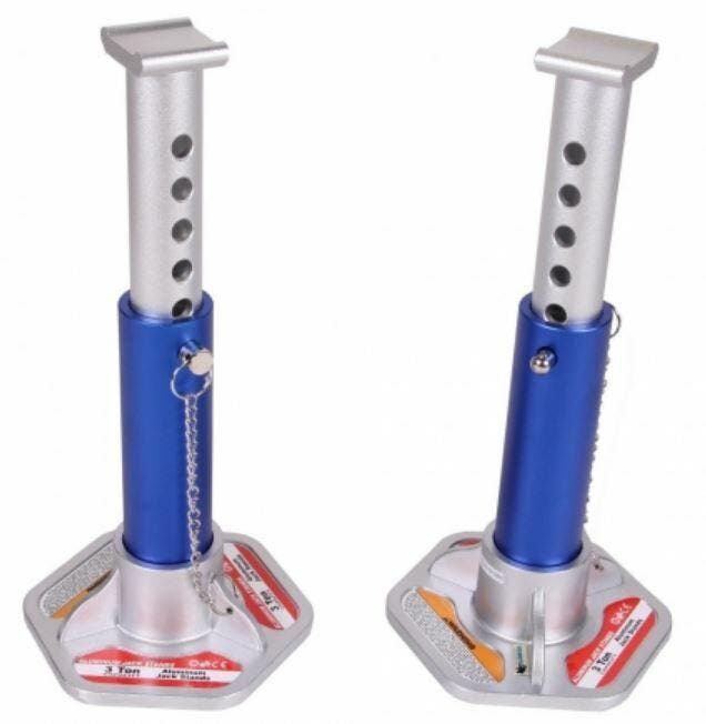Assteunen aluminium racing 3 ton (set 2 stuks), Doe-het-zelf en Verbouw, Overige Doe-het-zelf en Verbouw, Nieuw, Verzenden
