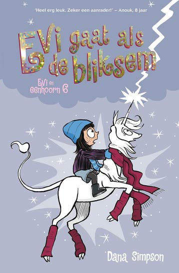 Evi Gaat Als De Bliksem | Dana Simpson | Nieuw, Boeken, Kinderboeken | Jeugd | onder 10 jaar, Ophalen of Verzenden, Nieuw, Dana Simpson