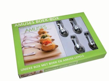 Amuses boek-box / Succesvol koken / 7 9789054263678, Boeken, Verzenden, Zo goed als nieuw