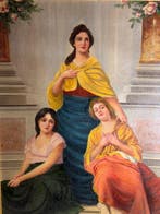 Josef Büche (1848-1917) - Le Tre Grazie, Aglaia (la, Antiek en Kunst