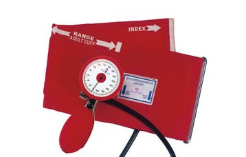 Handmatige bloeddrukmeter palm-type set ST-A211-Zwart, Verzenden, Nieuw