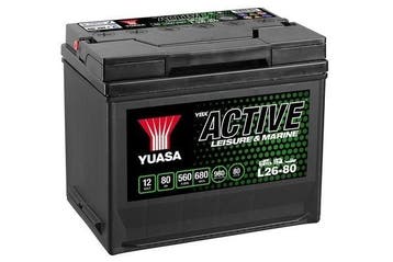 Yuasa Accu L26-80 80 Ah, Verzenden, Nieuw