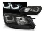 U LED DRL koplampen Black Line geschikt voor Golf 6, Auto-onderdelen, Verlichting, Verzenden, Nieuw, Volkswagen