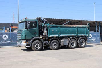 Veiling: Kipper Vrachtwagen Scania G 380 Diesel 380pk 2009 M, Automaat, Scania, Diesel, Groen